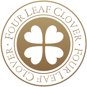 four leaf clover ロゴ